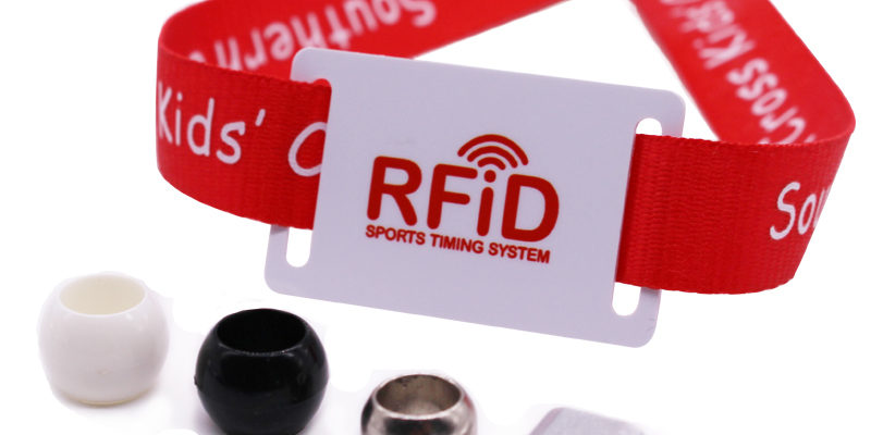 Pulsera de tela tejida RFID