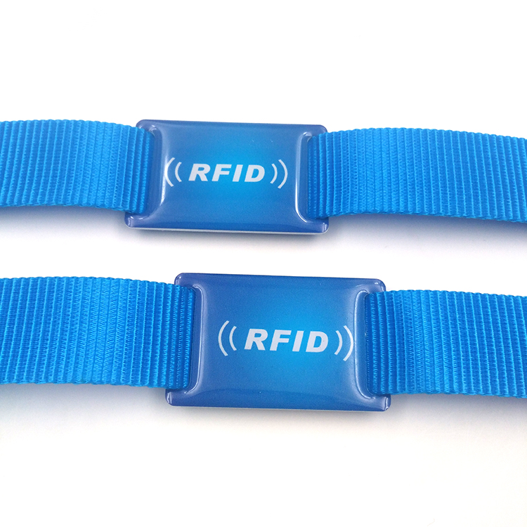 Pulsera de tela para eventos Rfid