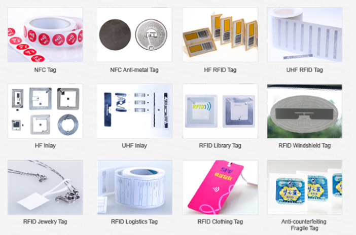 Etiqueta adhesiva RFID de 125 KHZ