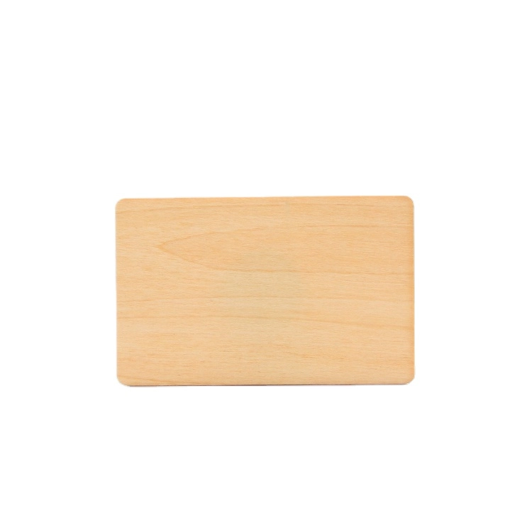 Tarjeta de hotel de negocios de madera RFID Tarjeta de madera NFC