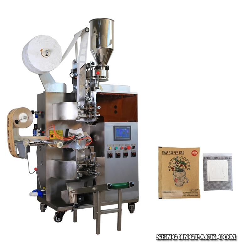 Máquina automática para fabricar bolsas de café por goteo C19II