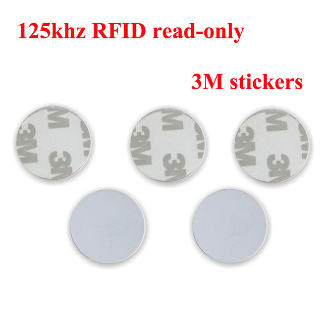 Etiqueta adhesiva para monedas de PVC Rfid 3M