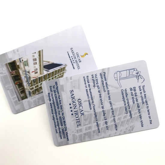 Tarjetas de llave RFID de marca Hotel Ving Card