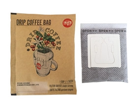 Filtros biodegradables C19H PLA para máquina empacadora de bolsas de café por goteo