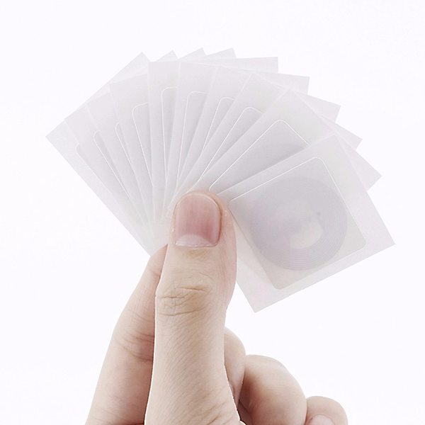 Etiquetas adhesivas NFC para tarjetas RFID de 13,56 mhz, etiquetas adhesivas RFID para tarjeta de acceso