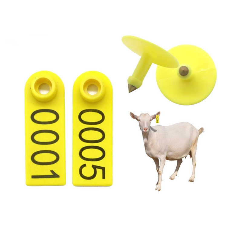 Etiqueta de oreja de cabra oveja de plástico TPU de ventas calientes