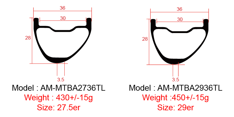 llantas de carbono 29er