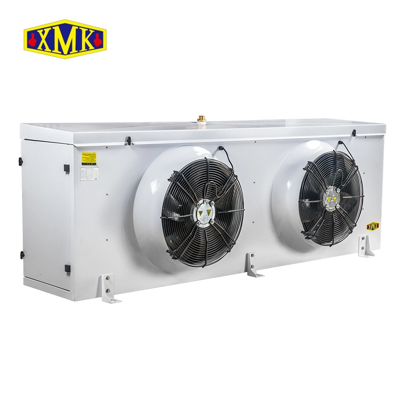 Evaporador de almacenamiento en frío con descongelación de agua con recirculación eficiente