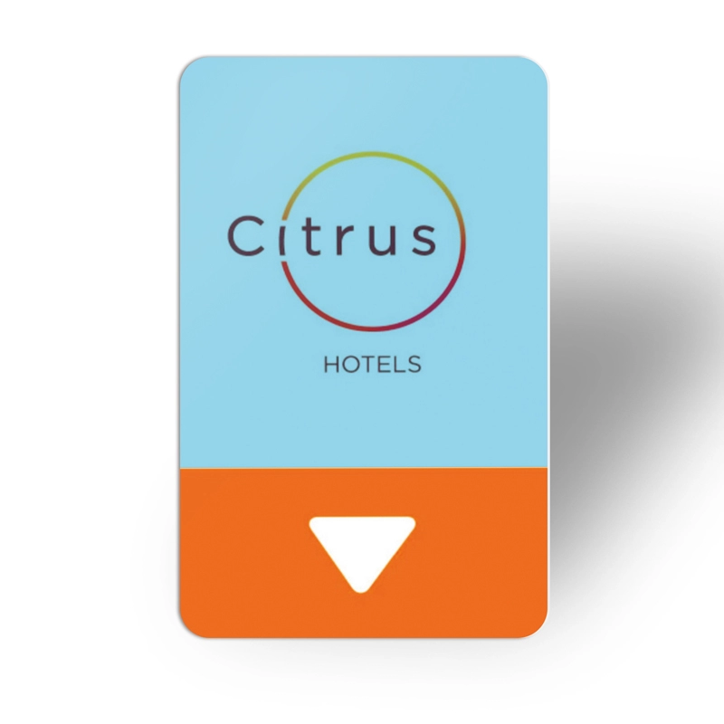 Tarjeta de acceso de hotel RFID Vingcard de plástico personalizada