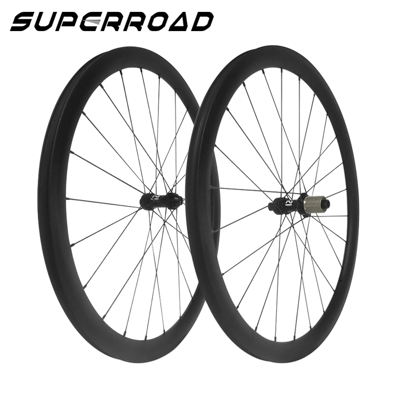 ruedas de bicicleta de grava de carbono de 700C 34 mm de profundidad 31 mm de ancho