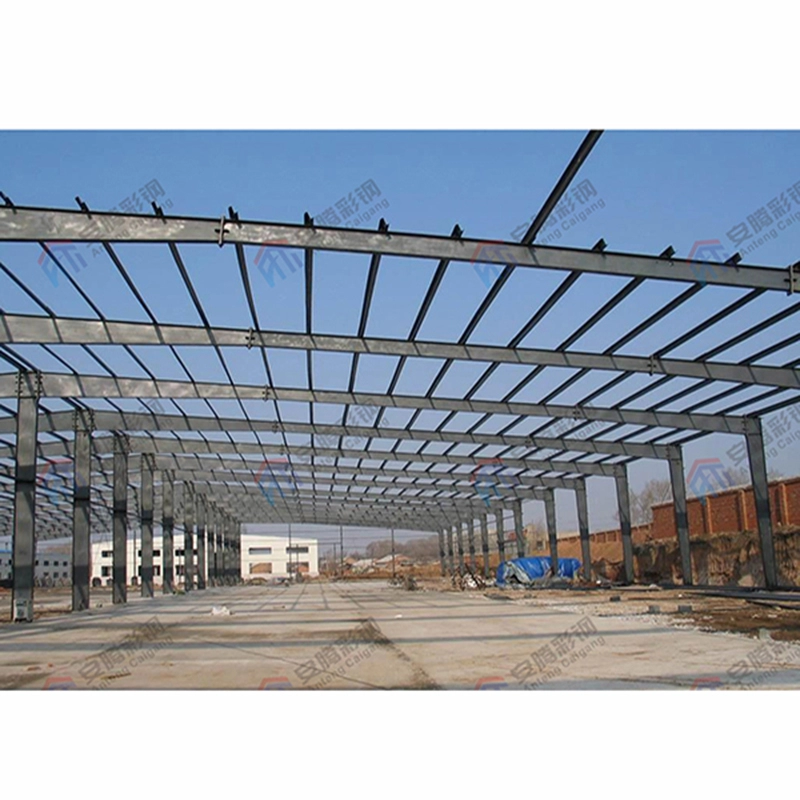 Taller de estructura de acero prefabricada de alta calidad de largo alcance