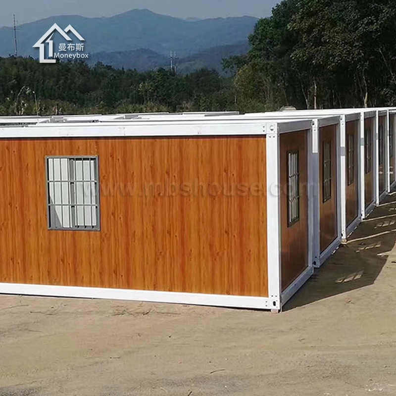 Casa contenedor prefabricada de planos desmontables modulares con aislamiento térmico
