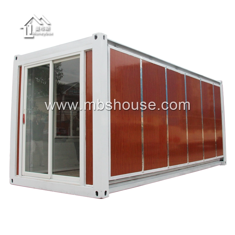 Casa modular contenedor habitable expandible con dos dormitorios