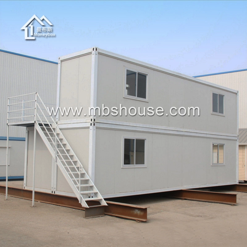 Casa contenedor prefabricada desmontable, casas pequeñas prefabricadas para campamento de trabajadores