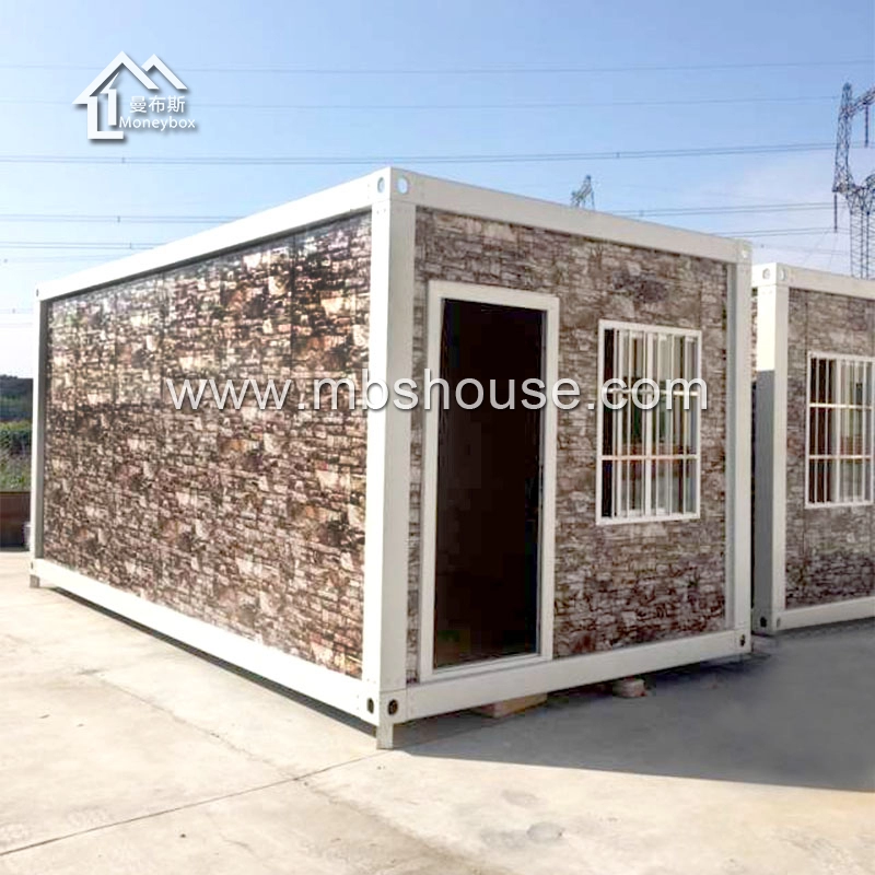 Casas prefabricadas del envase del marco desmontable modificado para requisitos particulares de la estructura de acero