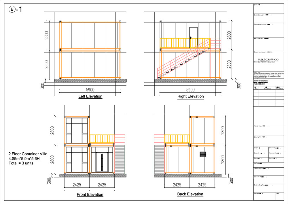 planos de casas modulares modernas