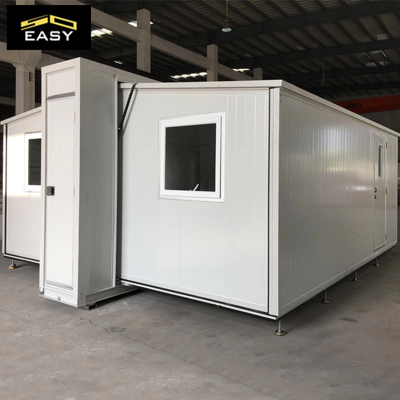 Casa contenedor modular expandible de fácil instalación con sala de equipos