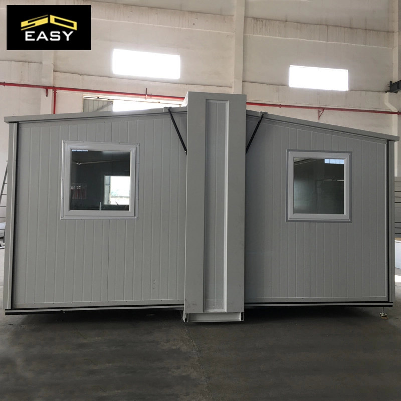 Casa contenedor modular expandible de fácil instalación con sala de equipos