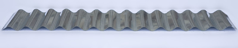 Hojas de acero corrugado para sistema de revestimiento de paredes