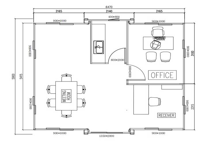 Casa contenedor expandible Baofeng, casas pequeñas expandibles prefabricadas