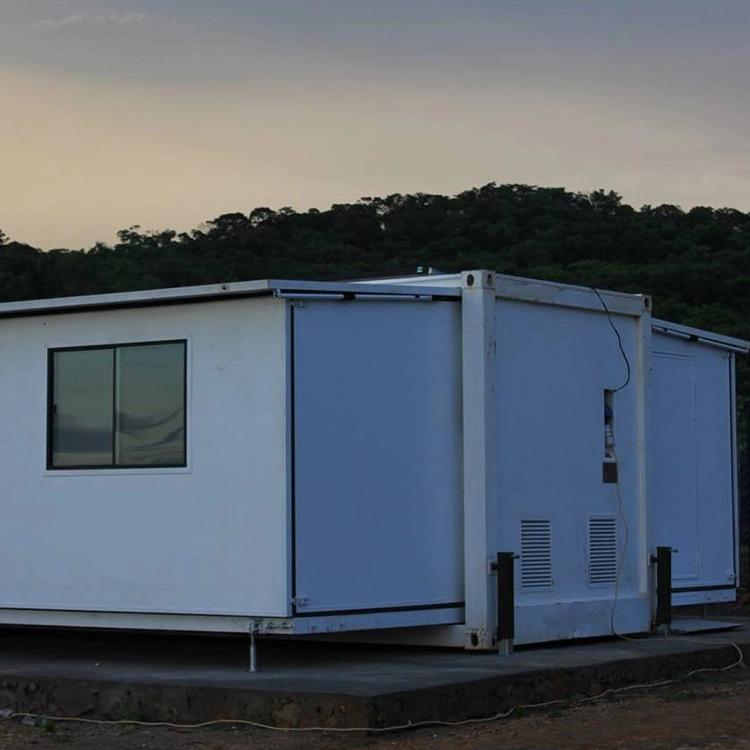 Casa contenedor expandible movible de 20 pies y 40 pies con baño en Australia