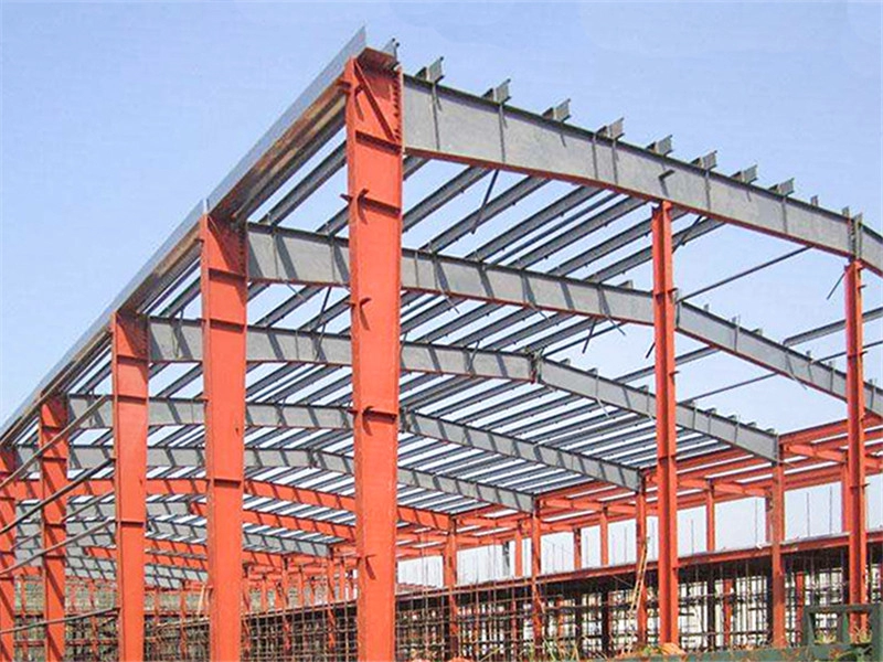 Sistema de construcción de estructura de acero estructural