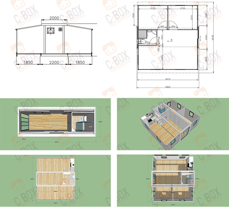 casa contenedor expandible ee.uu.