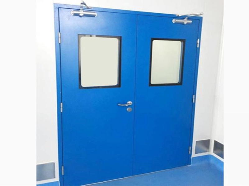 Puertas de sala limpia de panal de papel de acero de calidad superior para fábricas farmacéuticas