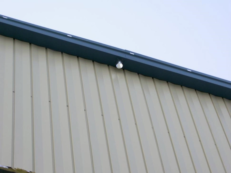992 Panel de pared tipo solapa, pared de acero corrugado y láminas de techo