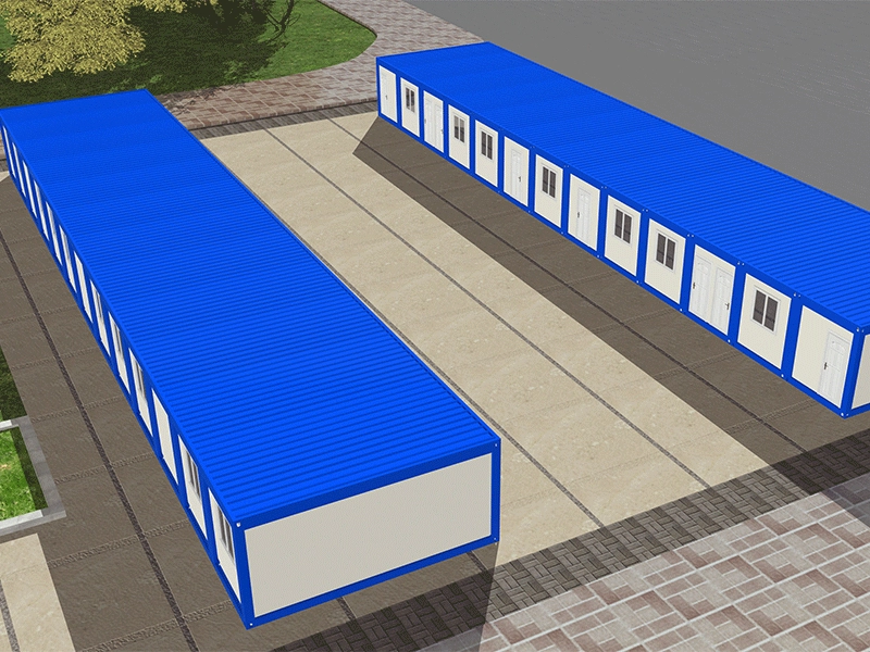 Escuela prefabricada de contenedores de 2 pisos