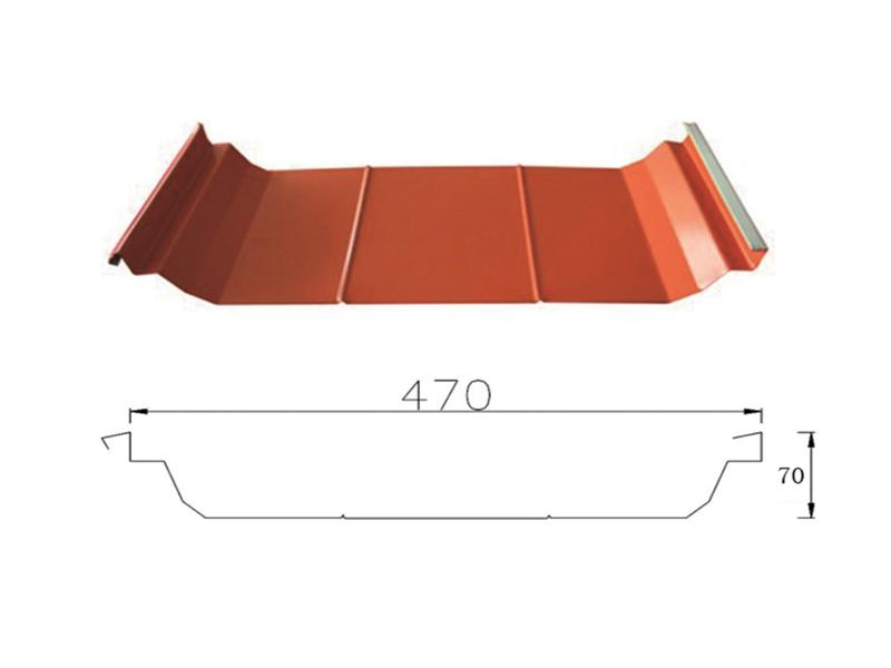 lámina para techos tipo 470