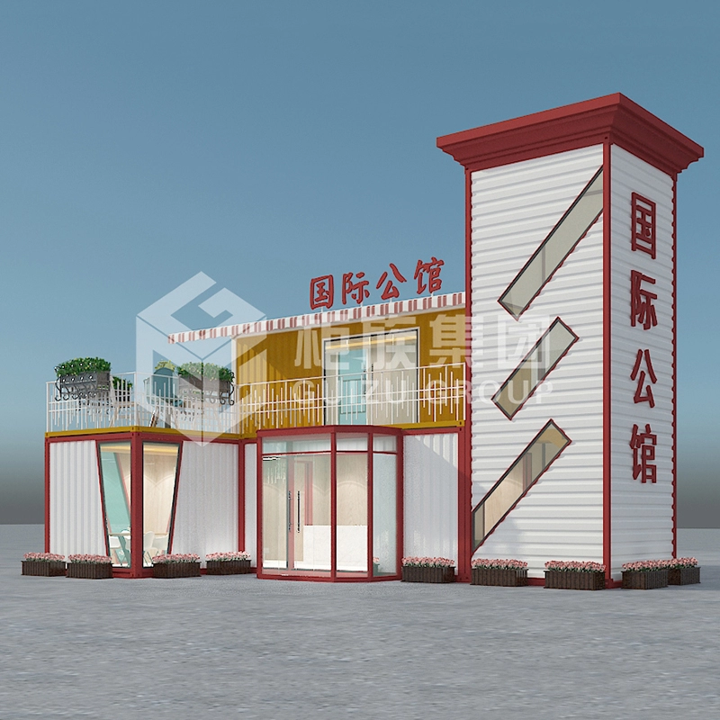 Oficina de contenedores creativos móviles de China para pequeñas empresas