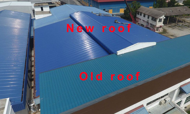 Paneles de tejado aislados para la renovación de tejados