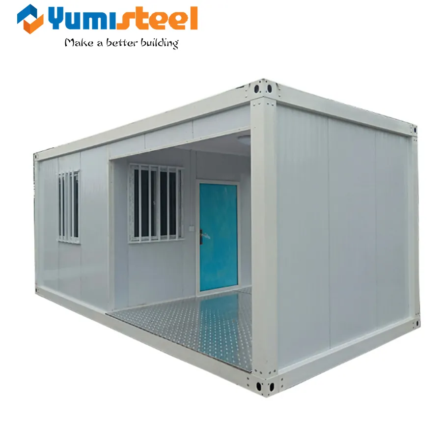 Contenedor modular ensamblado rápidamente prefabricado para el edificio de dormitorios del personal