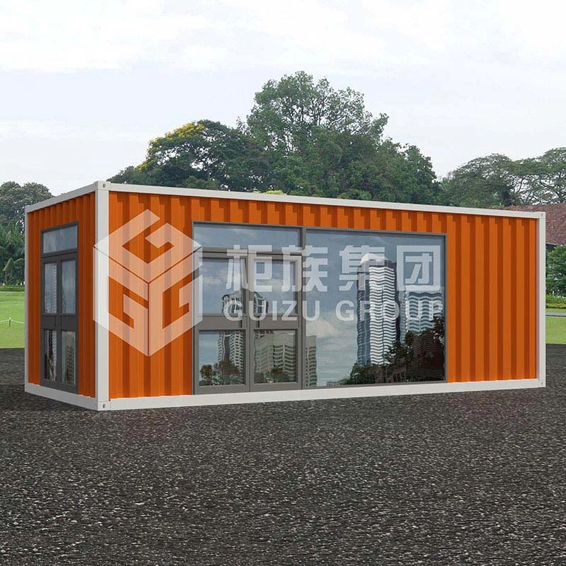 Edificio de oficinas prefabricado de contenedor de envío Modular de nuevo diseño