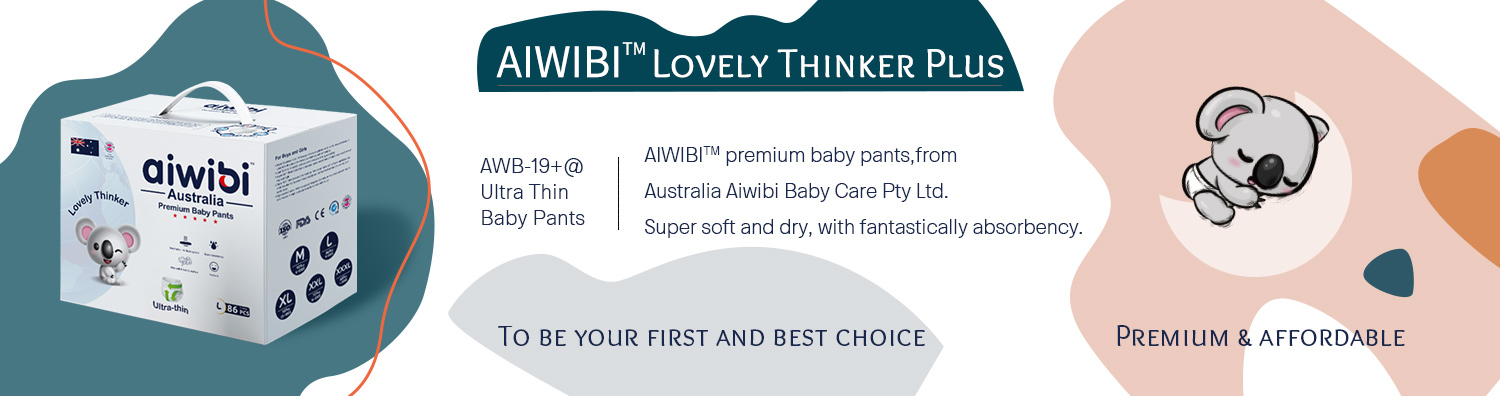 Pantalones ultra finos y ligeros superiores disponibles del bebé de Aiwibi con capacidad absorbente estupenda