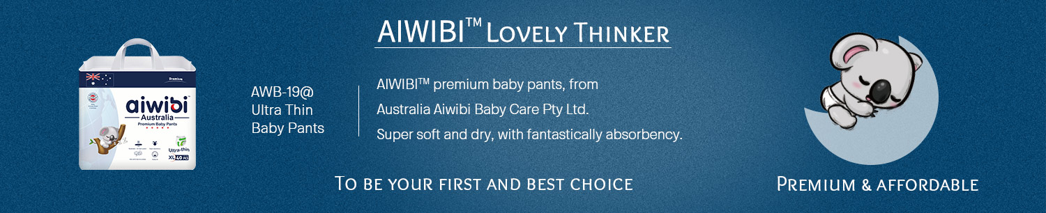 Pantalones ultra finos y ligeros superiores disponibles del bebé de Aiwibi con capacidad absorbente estupenda