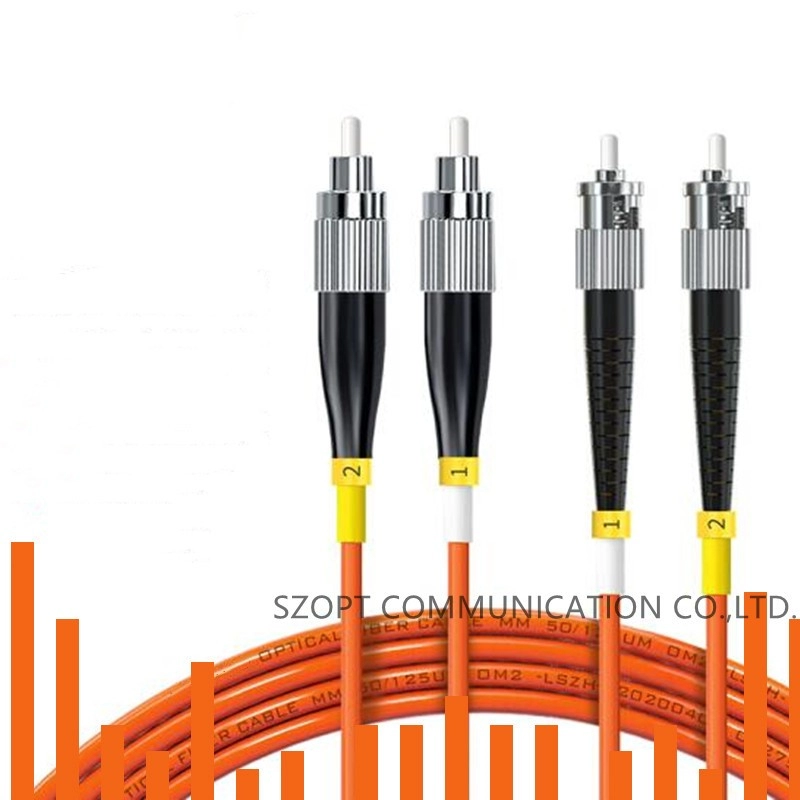 Cables de conexión de fibra FC-ST Simplex Dúplex Monomodo MM OM3 OM4 OM5