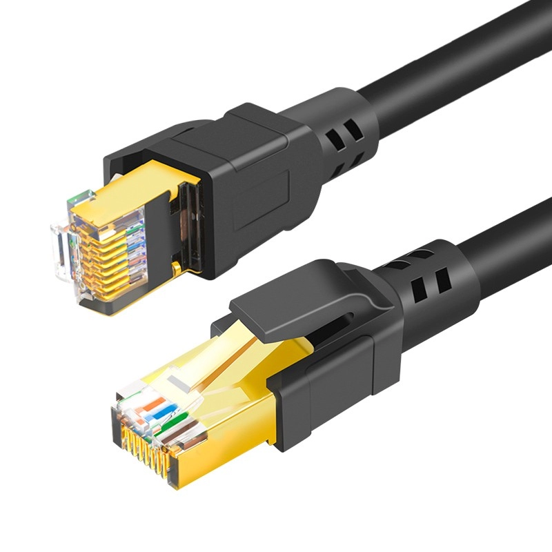 Cable de conexión Ethernet Cat8 RJ45-RJ45 UTP STP/FTP, SFTP y SSTP
