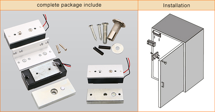 Mini cerradura magnética