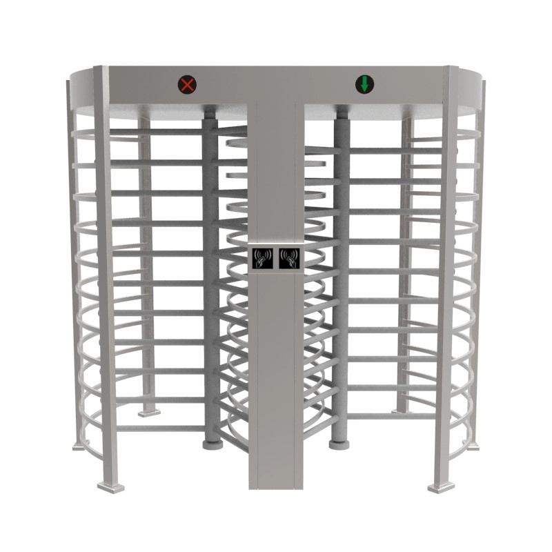 Sistema de control de acceso de puerta de torniquete de altura completa de entrada de seguridad LD-Q808