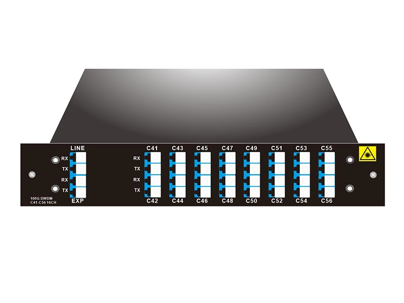 Fibra dual 16CH C41-C56 DWDM MUX DEMUX LGX