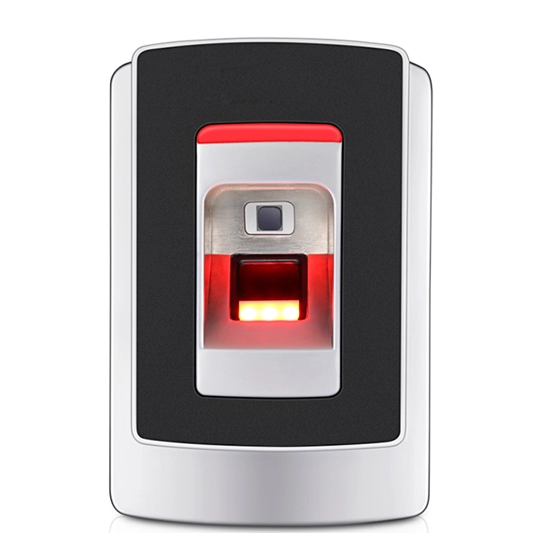 Máquina de control de acceso de huellas dactilares con escáner de huellas dactilares para sistema de control de acceso de puerta RFID