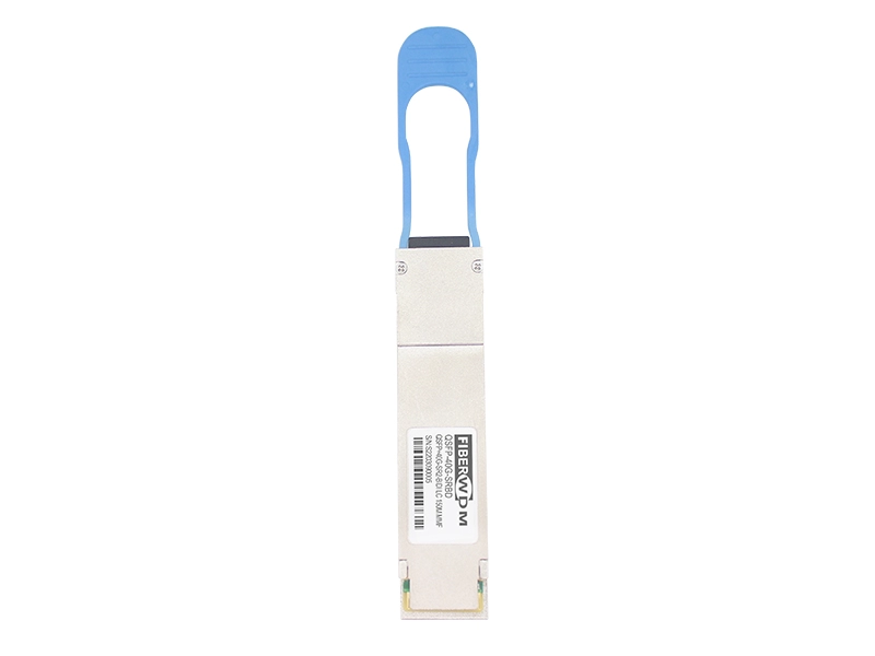 Módulo transceptor óptico bidireccional QSFP+ 850/900nm 100m DOM LC MMF 40GBASE-SR