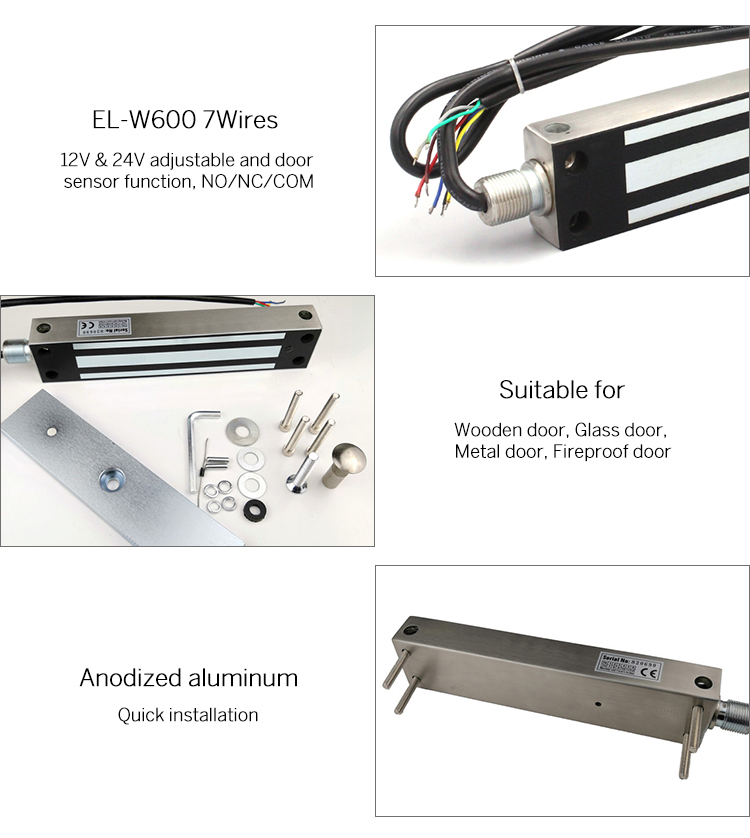 Cerradura magnética de puerta