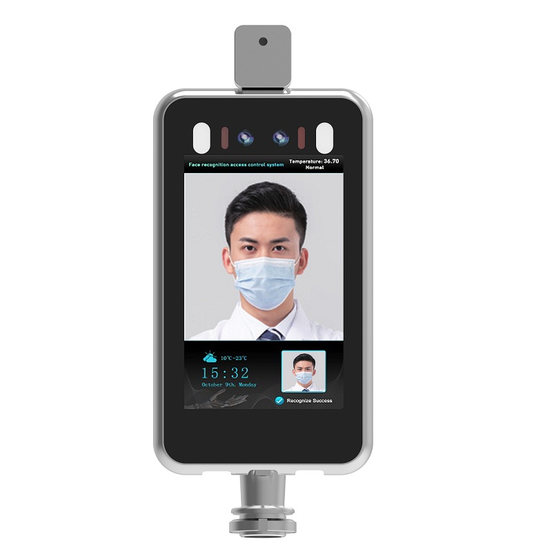 Dispositivo de reconocimiento facial Tempreature Dector.