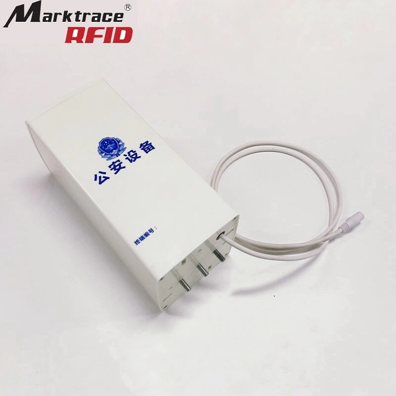 Lector inalámbrico de larga distancia RFID activo de 2,4 Ghz para sistema de asistencia