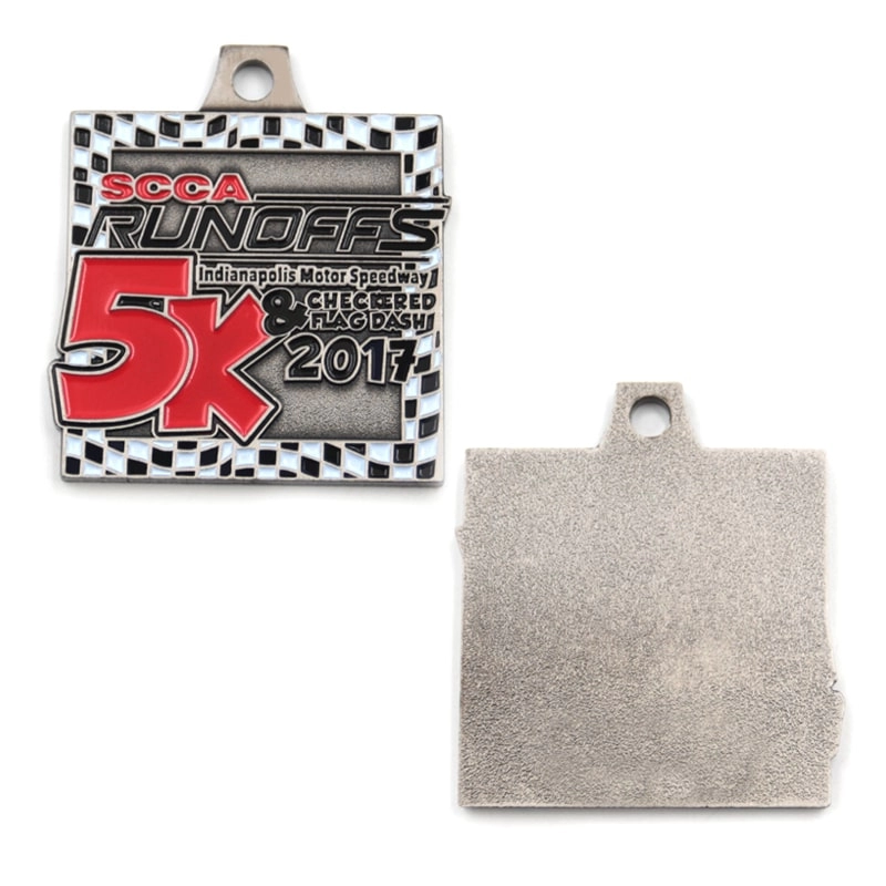 Medallas 5k de escorrentía scca personalizadas del fabricante