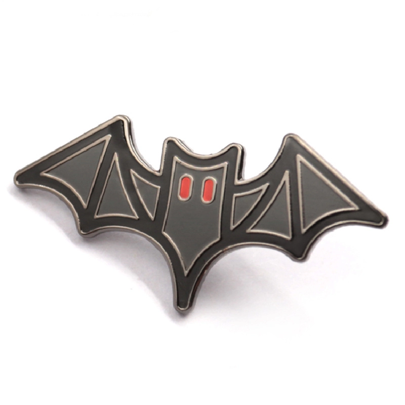 Proveedor de insignias esmaltadas de murciélago con tema de Halloween