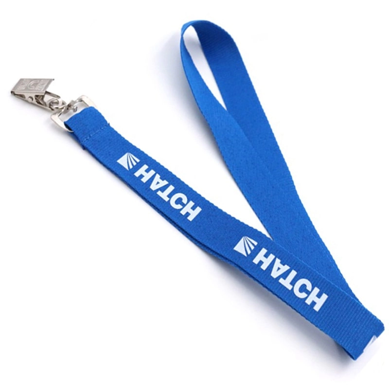 Fabricante de cordones de nailon con logotipo personalizado azul